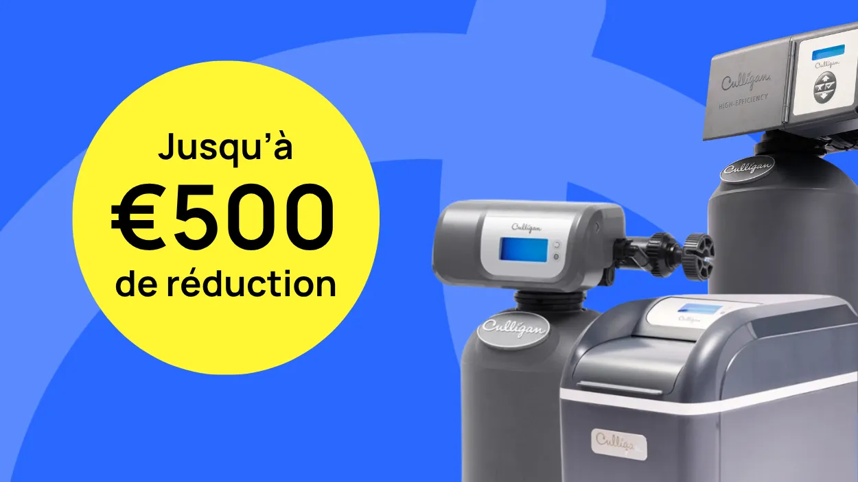 Conditions exceptionnelles CHEZ CULLIGAN! 